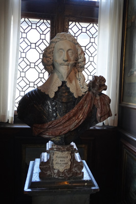 Bust of Charles I "of England", Rosenborg Slot, Copenhagen 2019