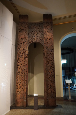 Stave Church Portal  ~1200 AD, Oslo: National Museum, Norway 2019
