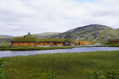 Sod roofed buildings, Hammerfest, Norway 2019