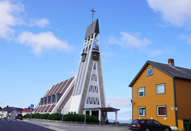 Hammerfest church, Norway 2019