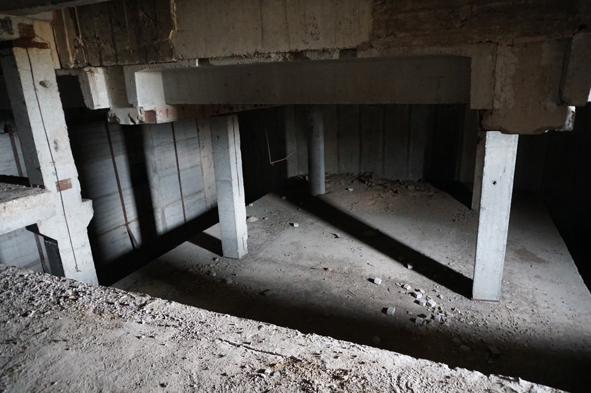 Semipalatinsk Test Site, Shallow mockup-metro test area