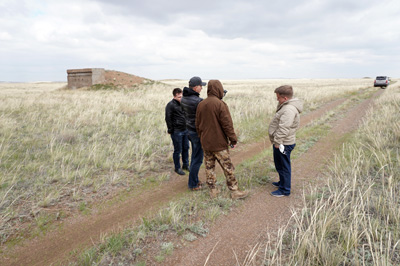 The team, Semipalatinsk Test Site, Kazakhstan 2019
