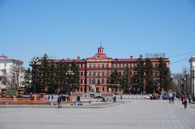Lenin Square, Khabarovsk, Russia 2019 - The BAM