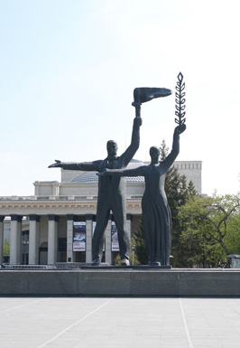 Lenin's traffic wardens, Novosibirsk, Russia 2019 - The BAM