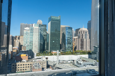 View from my Clancy Hotel Aerie, San Francisco, California 2020: Pandemic & More