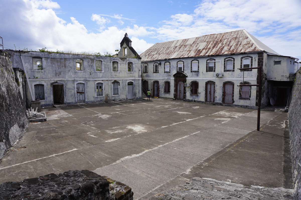 Fort St George, Ruined interior
