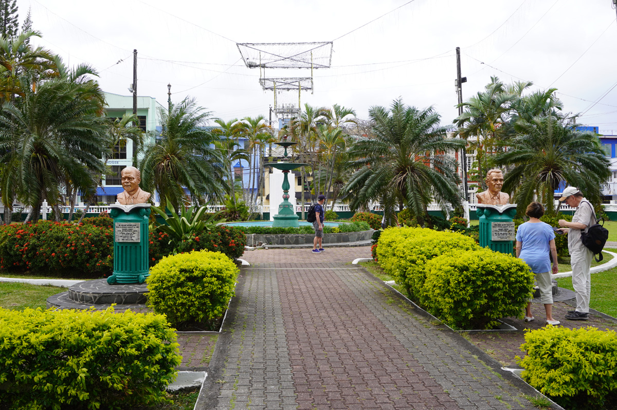 St Lucia: Around Castries, Castries: Derek Walcott Square