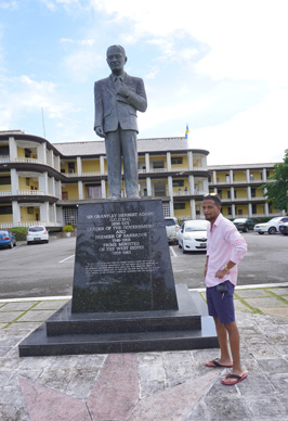 Sir Grantley Adams + Guide, Around Barbados, 2020 Caribbean (Spring)