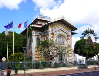 Bibliotheque Schoelcher, Fort de France, 2020 Caribbean (Spring)