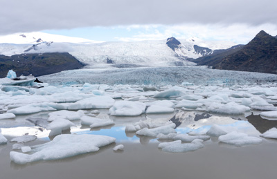 Fjallsárlón glacier lake, Glacial lakes, Iceland 2020 - Ring Road