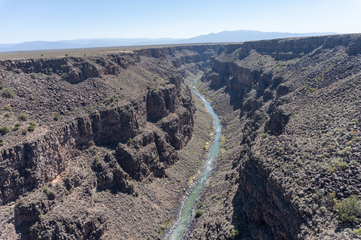 Taos Area, View from Rio Grande Gorge Bridge
