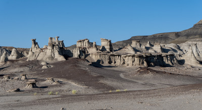 Bisti/De-Na-Zin Wilderness, New Mexico to Colorado, Fall 2021