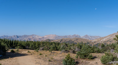 A drive up the Ridge Road and a gentle hike up the Ute Trail., New Mexico to Colorado, Fall 2021