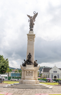 Cenotaph (1924), Trinidad: Port of Spain, 2021 Trinidad, Guyana & Florida