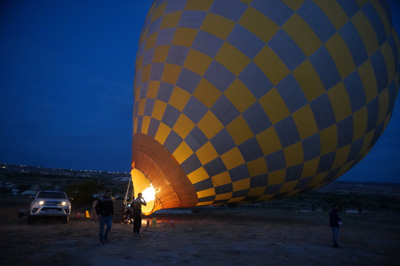 Cappadocia Ballon Ride, Central Turkey 2021