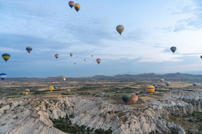 Cappadocia Ballon Ride, Central Turkey 2021