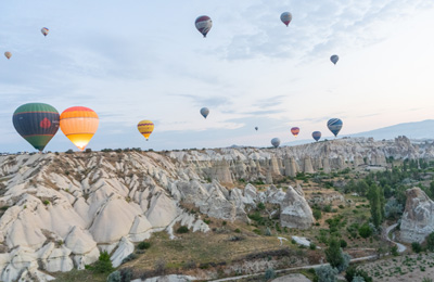 Cappadocia Ballon Ride, Central Turkey 2021