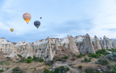 Cappadocia Ballon Ride, Central Turkey 2021