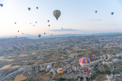 Cappadocia Ballon Ride, Central Turkey 2021