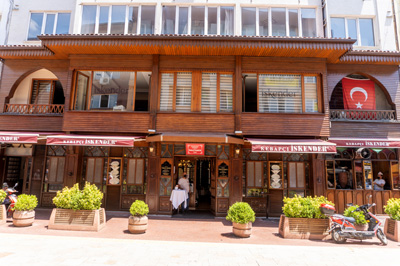 Kebapçı Mehmet oğlu İskender The claimed, Bursa, Central Turkey 2021