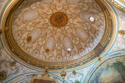 Imperial Council chamber dome, Topkapi Palace, 2021 Istanbul