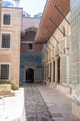 Harem passage, Topkapi Palace, 2021 Istanbul