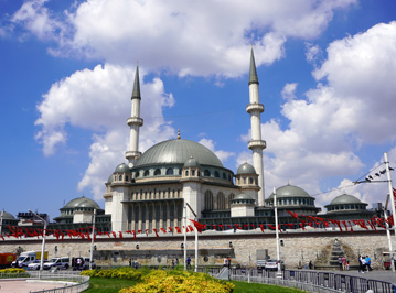 New Taksim Mosque, Taksim Square, 2021 Istanbul