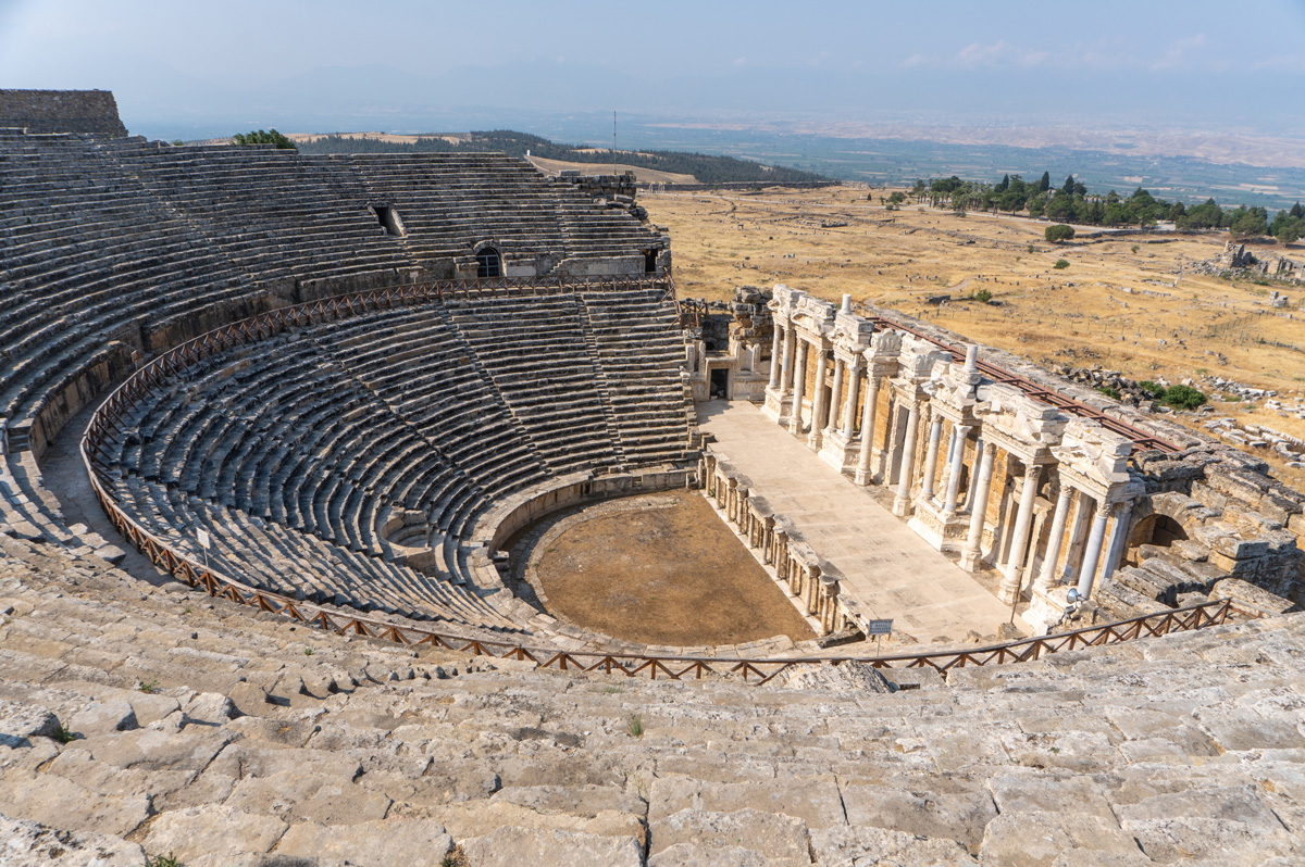 Hieropololis, Restored ancient theater
