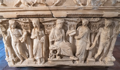 Sarcophagus, 3rd c AD, Konya Arcaheological Museum, South Turkey 2021