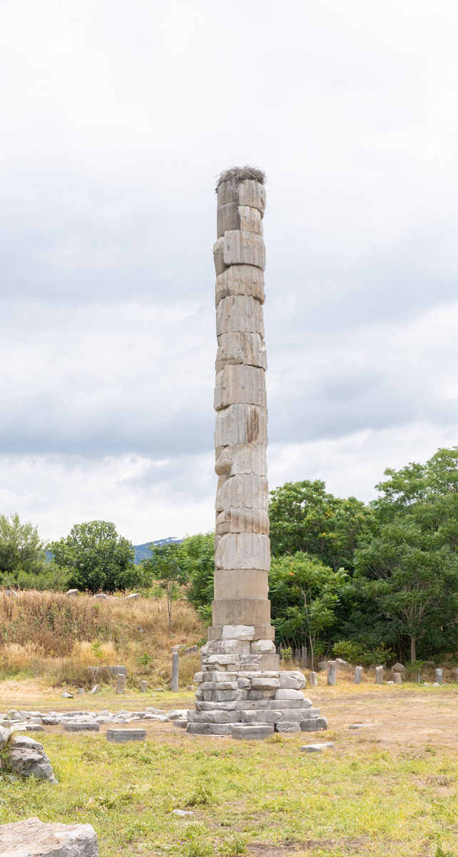 Ephesus: Temple of Artemis, Restored Column
