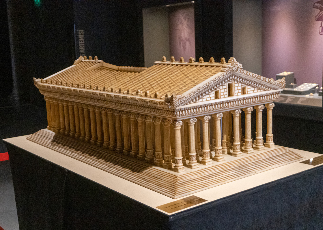 Ephesus Museum, Model of Temple of Artemis