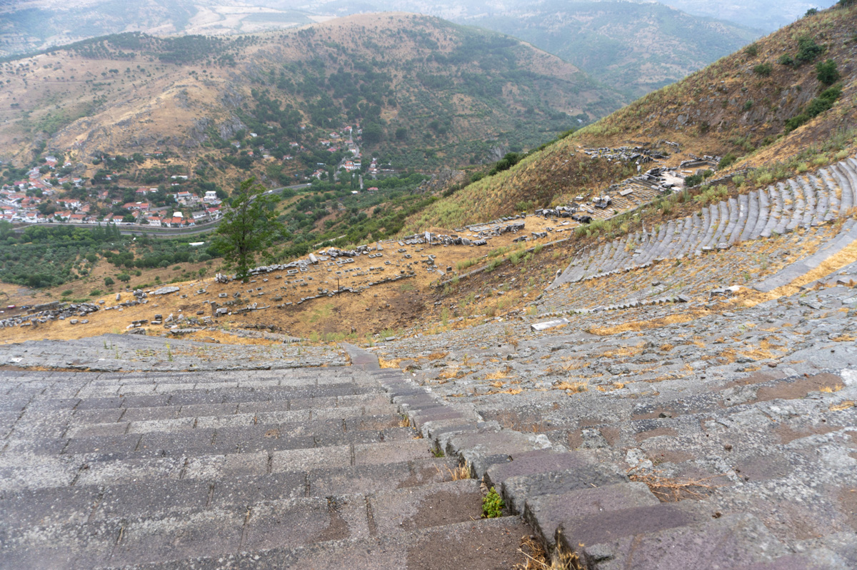 Pergamon Upper City, Greek Theatre (looking down)