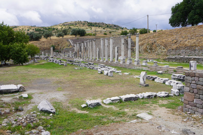 Stoa, Asklepion, West Turkey June 2021