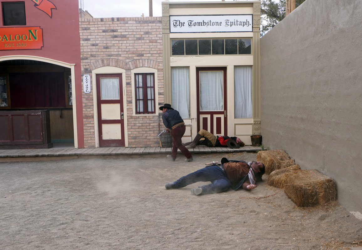 Gunfight at the OK Corral, The Cowboys are down