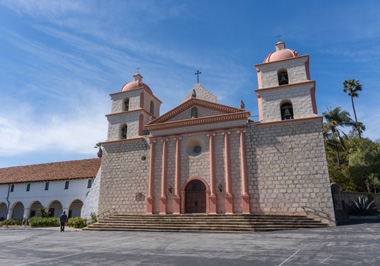 Mission Santa Barbara, California March 2021