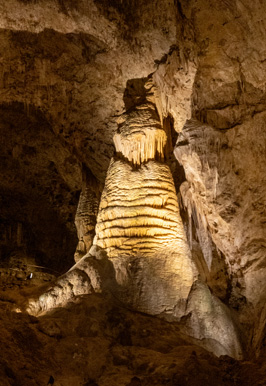 Distinctly Cthulhoid "Rock of Ages", Carlsbad Caverns National Park, New Mexico April 2021