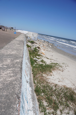 Galveston Seawall, Texas May 2021