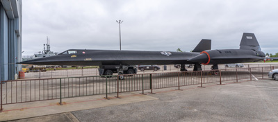 Lockheed A-12 Blackbird The lighter and faster predecessor of t, USS Alabama Battleship Memorial Park, Alabama May 2021