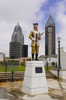 King Felix III The Carnival King, Mobile, Alabama May 2021