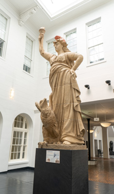 "Marianne" the Goddess of Liberty From 19th c County, Mobile, Alabama May 2021