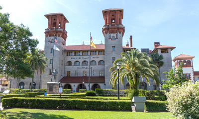 St Augustine City Hall + Museum Former Alcazar Hotel (also by M, Old St Augustine, Florida May 2021