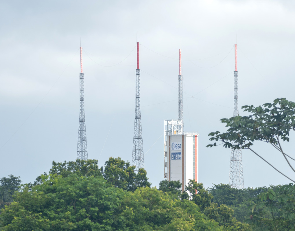 Kourou: Guiana Space Centre Tour, View to Launch pad