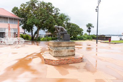 Prisoner Statue, Saint Laurent du Maroni, French Guiana++, December 2022