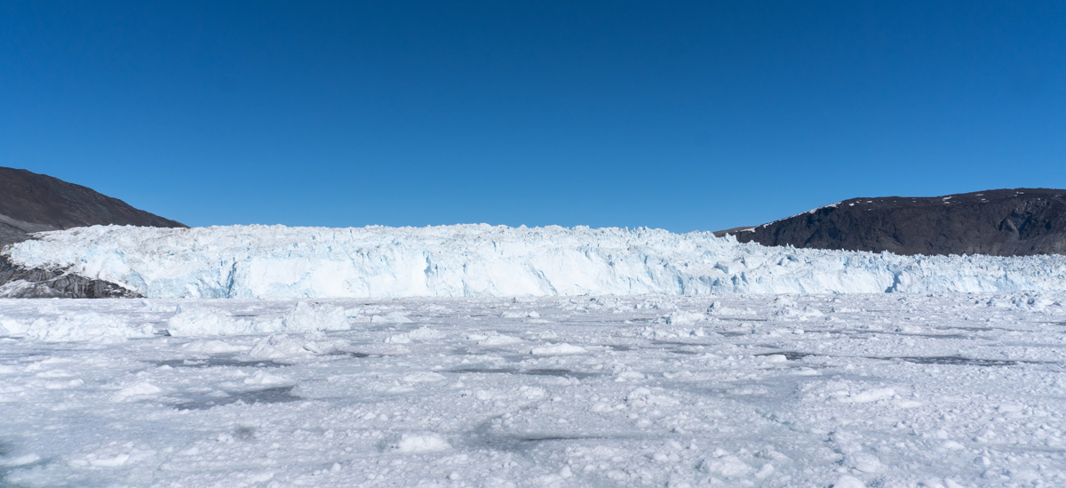 Disko Bay Glacier Cruise, Eqip Sermia glacier face It