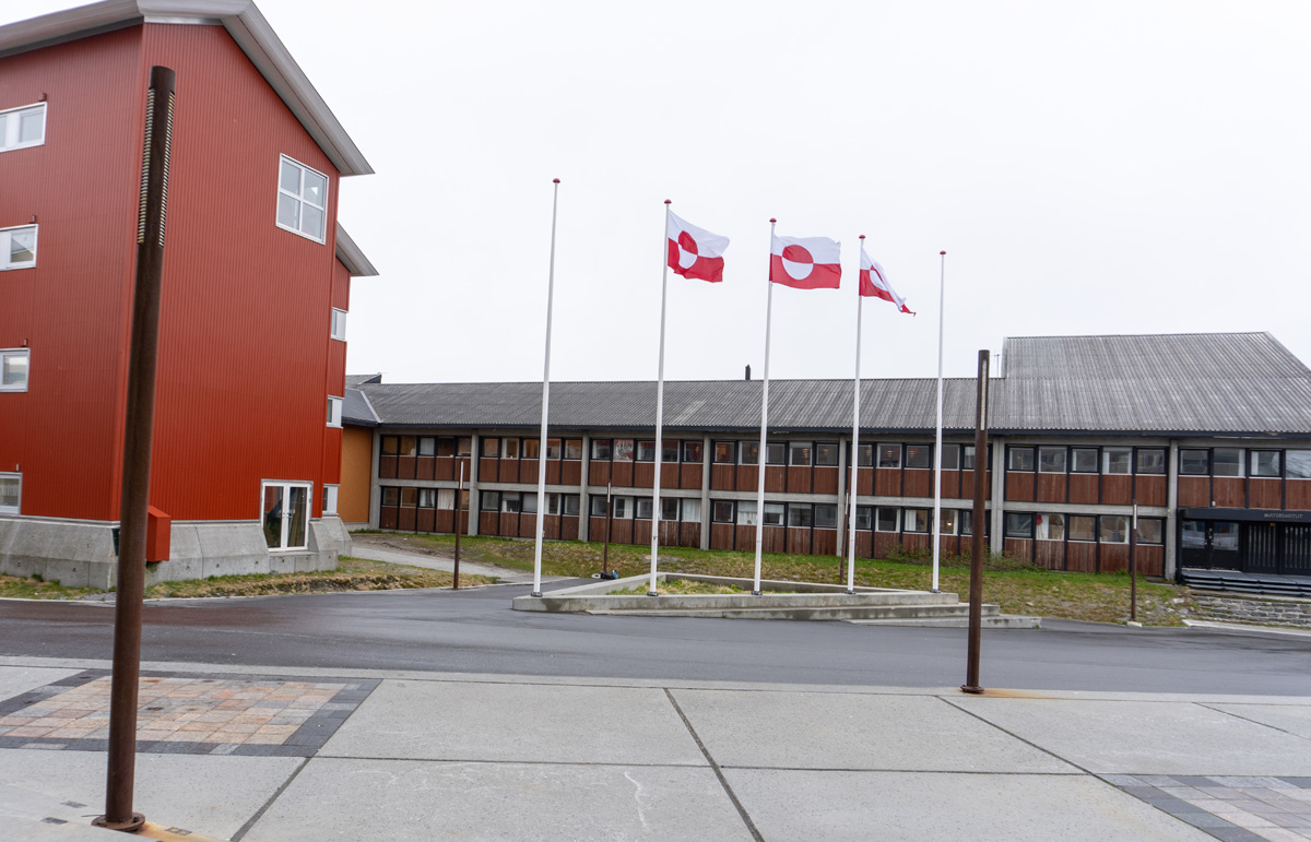 Around Nuuk, Greenland Parliament