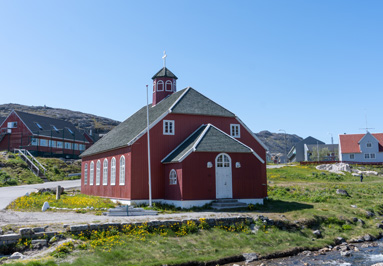 Church of Our Savior.  Ho hum., Qaqortoq, Greenland 2022