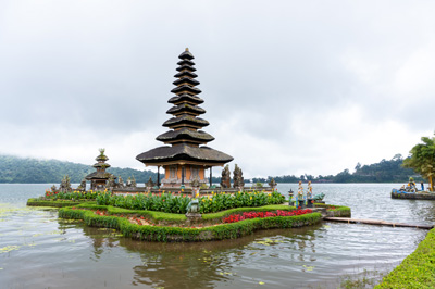 Ulun Danu Beratan Temple complex, Indonesia 2022 - Bali