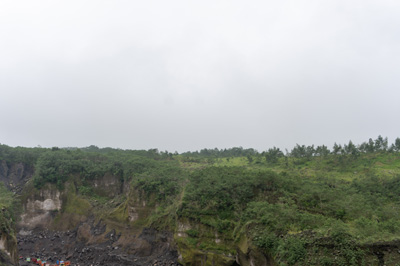 Merapi Volcano, hiding behing fog, alas!, Merapi Volcano Jeep Tour, Indonesia 2022 - Java
