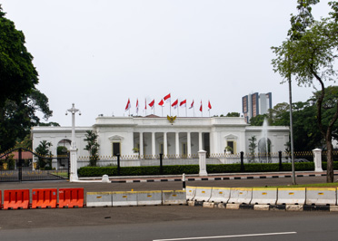 Merdeka ("Independence") Palace, Merdeka Square area, Indonesia 2022 - Java