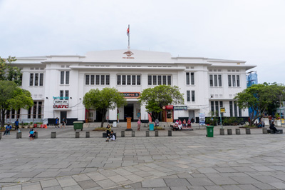 Old Post Office, Dutch Batavia: Fatahillah Square, Indonesia 2022 - Java